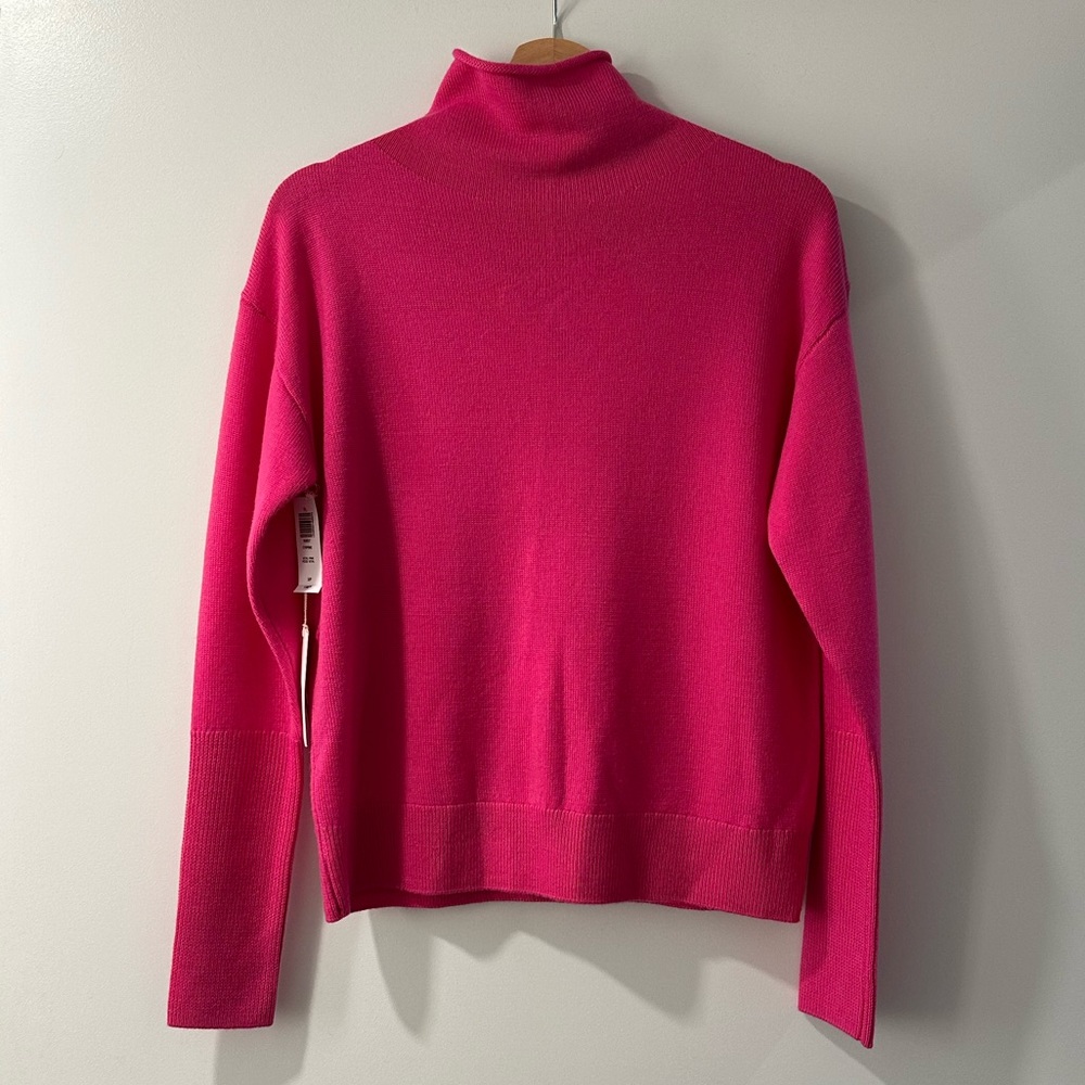 Aritzia Wilfred Cyprie sweater in Rose Pink. New with tags size S.